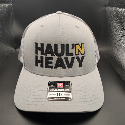 Haul'N Heavy Gray Camo Hat
