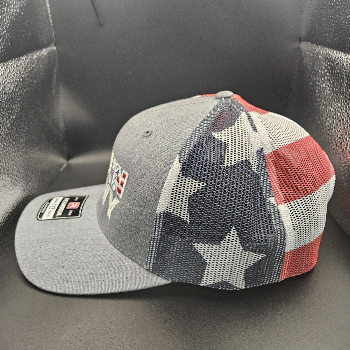 Haul'N Heavy Red White and Blue Hat